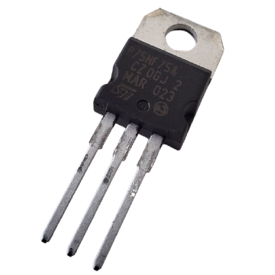 Transistor MOSFET C-N 75V 80A TO-220 STP75NF75 P75NF75