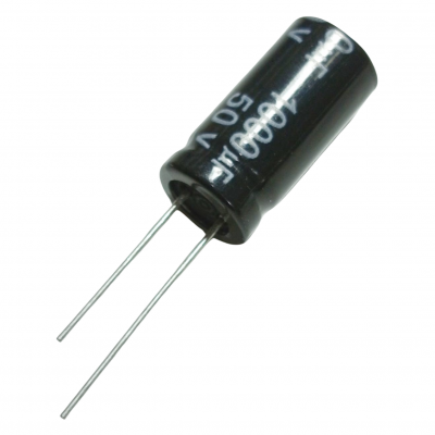 Capacitor Electrolítico 1000uF 50V  12x25mm 105° CE-1000uF-50V