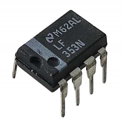 Circuito Integrado AMP OP Entrada JFET DIP-8    LF353N 