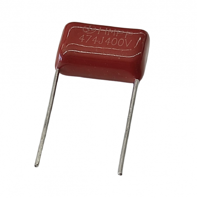 Capacitor Poliéster 0.47uF 400V 474J CP-.47uF-400V