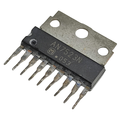 Circuito Integrado Amplificador Audio SIP-9 AN7523N 