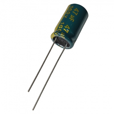 Capacitor Electrolítico 47uF 160V 10x17mm 105° CE-47uF-160V