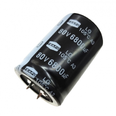 Capacitor Electrolítico 6800uF 80V 105° 50X35mm CE-6800uF-80V