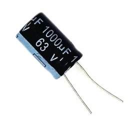 Capacitor Electrolítico 1000uF 63V 105° CE-1000uF-63V 