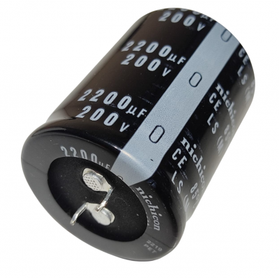 Capacitor Electrolítico 2200uF 200V 35X45mm 105° CE-2200uF-200V