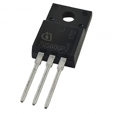 Transistor MOSFET C-N 700V 8.5A TO-220FP IPA70R600P7S 70S600P7