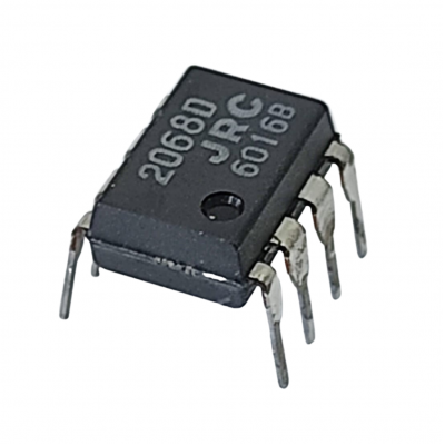 Circuito Integrado Doble Amp Op DIP-8 NJM2068D 2068D 