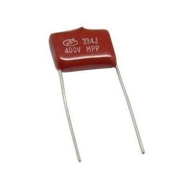 Capacitor de Poliéster de 0.33uF 400V (334K) 