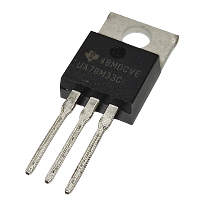 Circuito Integrado Regulador 3.3V 500mA TO-220 UA78M33C