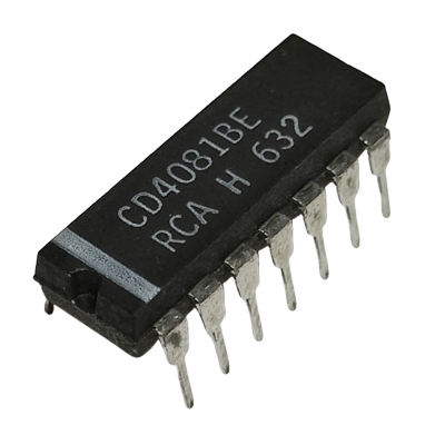 Circuito Integrado 4 Compuertas AND DIP-16 CD4081BE