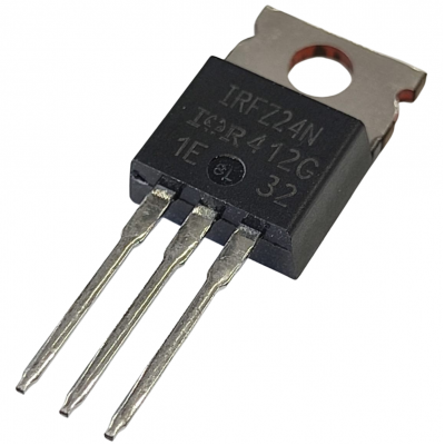 Transistor  MOSFET C-N 55V 17A TO-220 IRFZ24N 