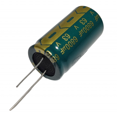 Capacitor Electrolítico 6800uF 63V 20X42mm 105°CE-6800uF-63V