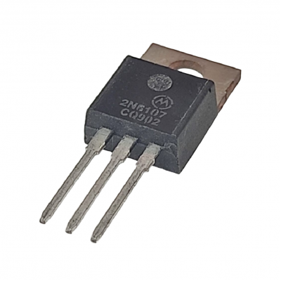 Transistor BJT PNP 7A 70V TO-220 2N6107