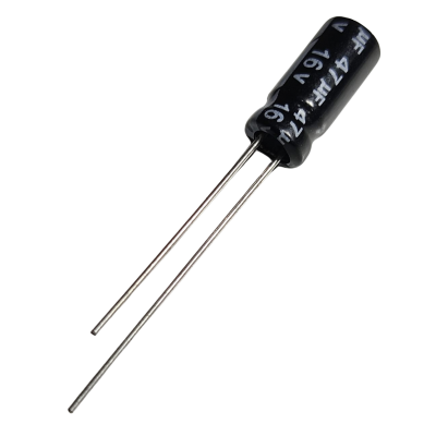 Capacitor Electrolitico 47uF 16V 5x12mm 105°  CE-47uF-16V 