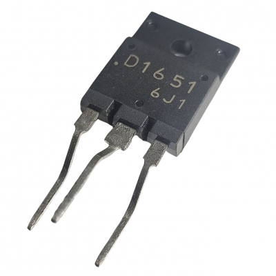 Transistor BJT NPN +D 1500V 5A TO-3PM 2SD1651  D1651