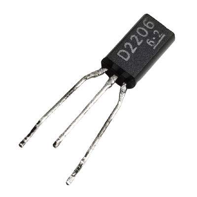 Transistor BJT NPN 100V 2A TO-92MOD 2SD2206 D2206