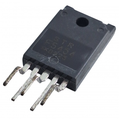 CIRCUITO INTEGRADO CONTROL DE FUENTE SMPS 5 PINES STRF6454