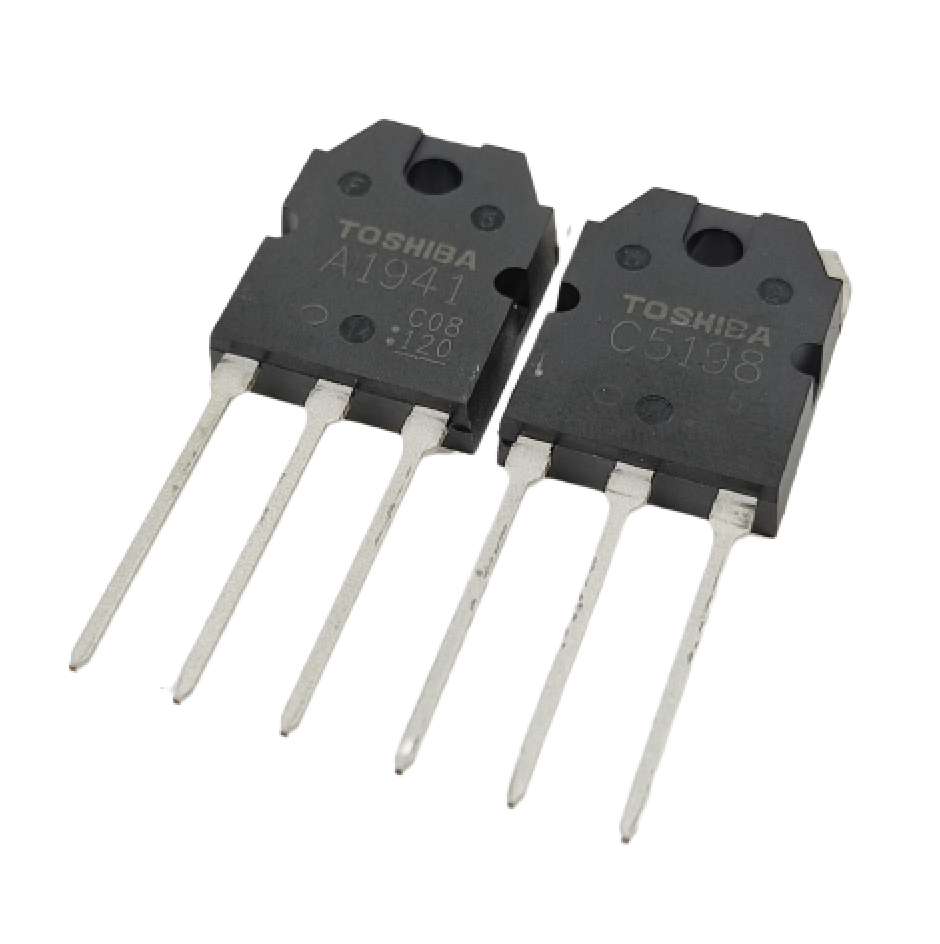 Kit Transistores Amplificador Audio TO-3 A1941 C5198 - BJT