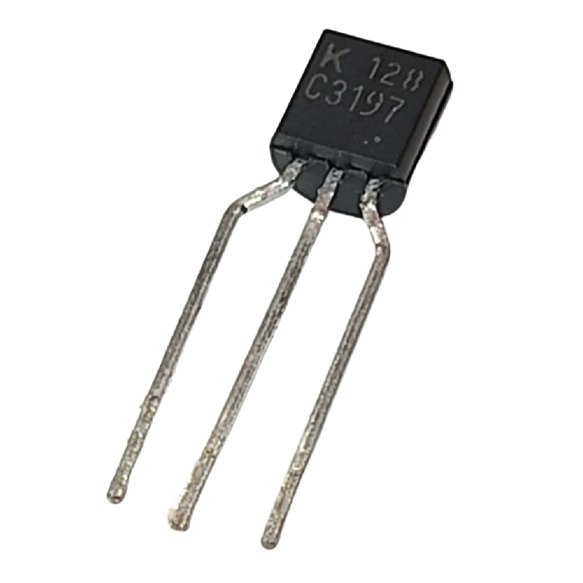 thumbnail image 2 of Central Semiconductor 2N3393TIN/LEAD NPN BJT Transistor – TO-92-3, 25V 0.5A (10-Pack) 2 of 4