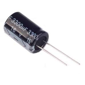 Capacitor Electrolítico 3300uF 16V 105º CE-3300uF-16V 