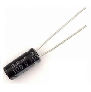 Capacitor Electrolítico 2.2uF 100V 105° CE-2.2uF-100V 