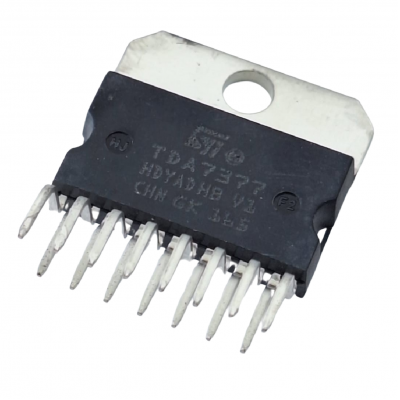 Circuito Integrado Amplificador Audio  SIL-15 TDA7377 