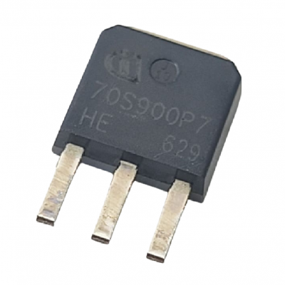 Transistor MOSFET C-N 700V 12.8A TO-252 70S900P7