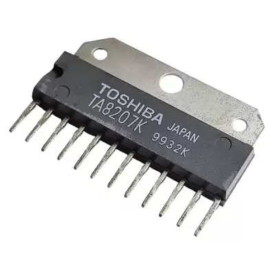 Circuito Integrado Amplificador Audio SIP-12 TA8207K 