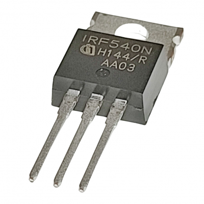 Transistor MOSFET C-N 100V 28A TO-220 IRF540N 