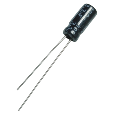 Capacitor Electrolítico 3.3uF 100V 5x11mm 105° CE-3.3uF-100V 
