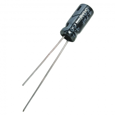 Capacitor Electrolítico 4.7uF 50V 5x11mm 105° CE-4.7uF-50V 
