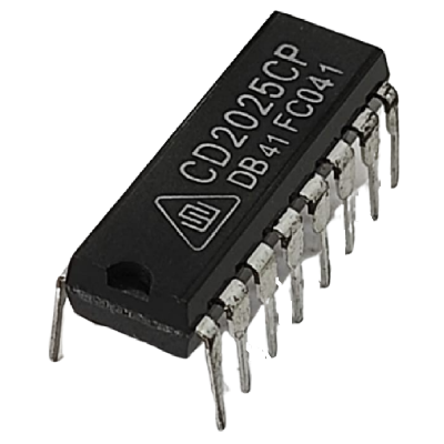 Circuito Integrado Amplificador de Audio DIP-16  CD2025CP 