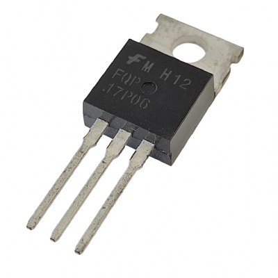 Transistor MOSFET C-P 60V 17A TO-220 FQP17P06