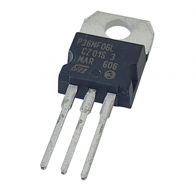   Transistor MOSFET C-N 60V 30A TO-220 STP36NF06L P36NF06L