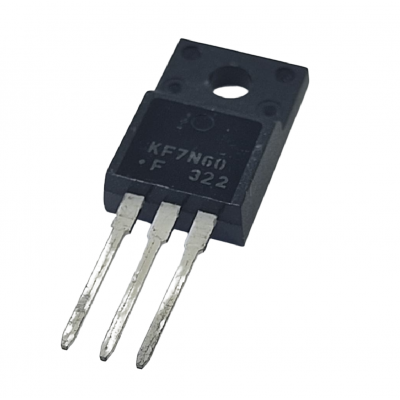 Transistor MOSFET C-N 600V 7A TO-220PF KF7N60F