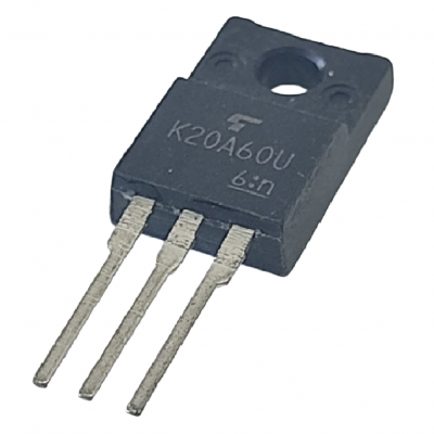 Transistor MOSFET C-N 600V 20A TO-220 TK20A60U