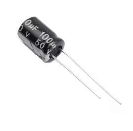 Capacitor Electrolítico 10uF 50V 105° CE-10uF-50V
