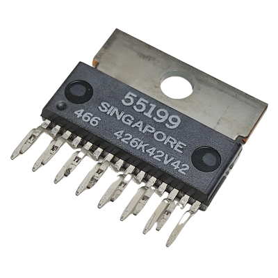 Circuito Integrado ECU Car Engine Power ZIP-15 55199