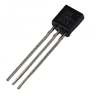 Transistor BJT NPN 160V 600mA TO-92 2N5551