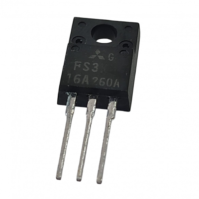 Transistor MOSFET C-N 800V 3A TO-220P FS3KM-16A