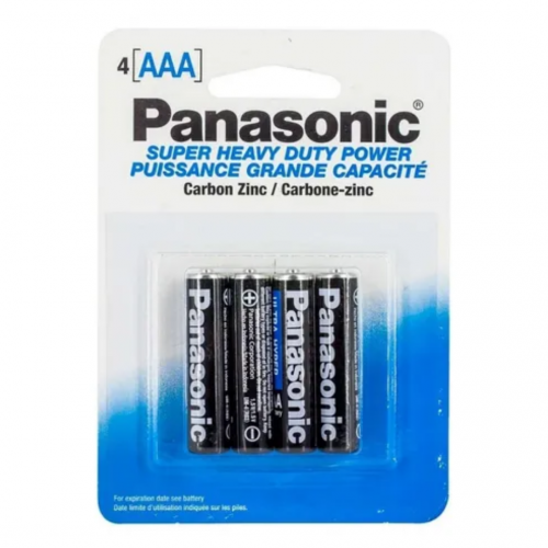 Pilas Panasonic AAA Super Hyper De Carbon Zinc R03 40 Unidades - FullPila