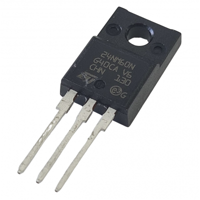 Transistor MOSFET C-N  650V  17A TO-220FP STF24NM60N 24NM60N