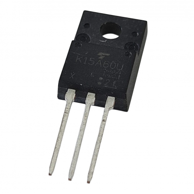   Transistor MOSFET C-N 600V 15A TO-220FP TK15A60U K15A60U