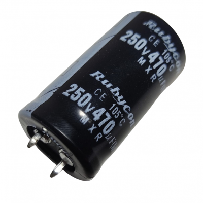 Capacitor Electrolítico 470uF 250V 105  20X40mm CE-470uF-250V-