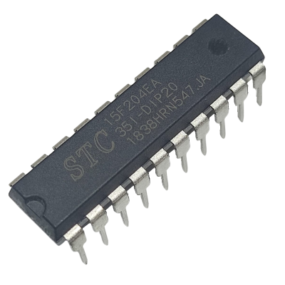 Circuito Integrado MCU 4KB 256B 10bit DIP-20 15F204EA