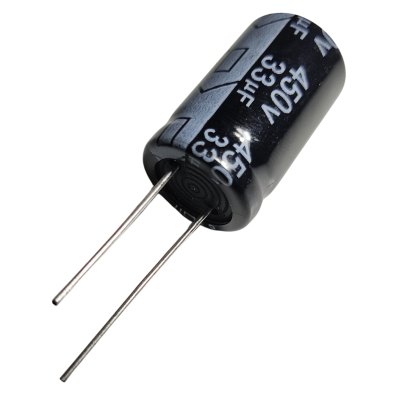 Capacitor Electrolítico 33uF 450V 105°  15x25mm CE-33uF-450V 