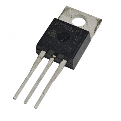 Transistor MOSFET C-N 650V 12A TO-220  IPP60R280P7 60R280P7