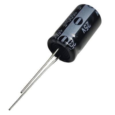 Capacitor Electrolítico 1500uF 25V 105° 10x20mm   CE-1500uF-25V 