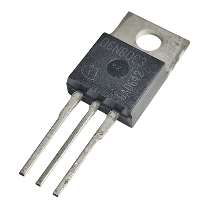 Transistor MOSFET C-N 800V 6A TO-220 SPP06N80C3 06N80C3