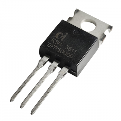 Transistor MOSFET C-N 60V 50A TO-220 DFP50N06